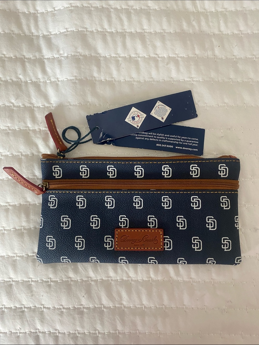 Dooney & Burke San Diego Padres Zipper Pouch